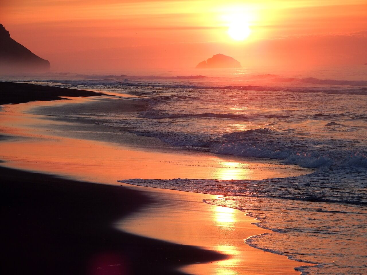 Kiribati sonnenuntergang